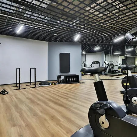 Slaska With Parking & Gym Business District By Renters * グダニスク