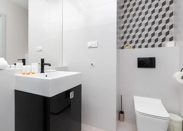 Slaska With Parking & Gym Business District By Renters Apartment Danzig