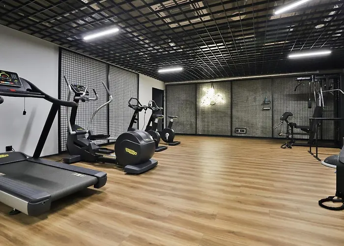 Daire Slaska With Parking & Gym Business District By Renters *