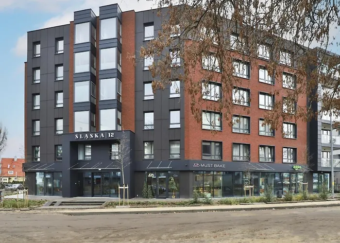 Slaska With Parking & Gym Business District By Renters Apartment Danzig