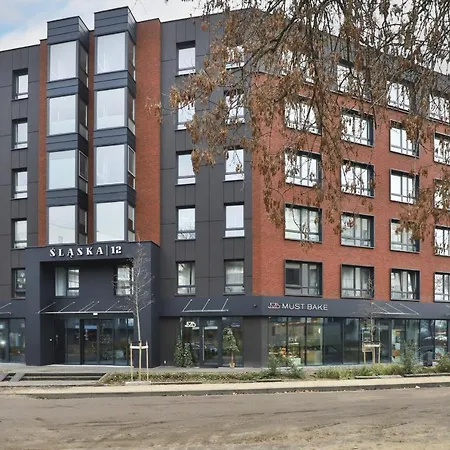 Slaska With Parking & Gym Business District By Renters 아파트 그단스크